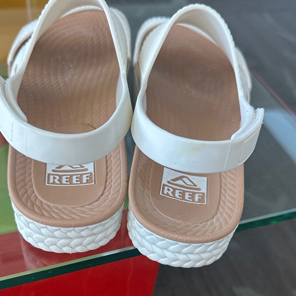 Reef White Water Vista Textured Sandals size 8 1/2 - Picture 3 of 6
